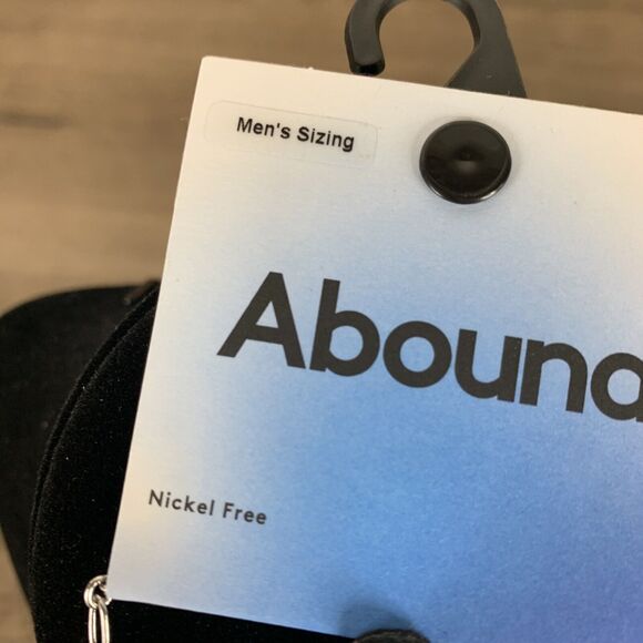 Abound Silver Tone Men’s Sizing Silver ID Bracelet Nickel Free Link Cable Chain - Picture 2 of 7